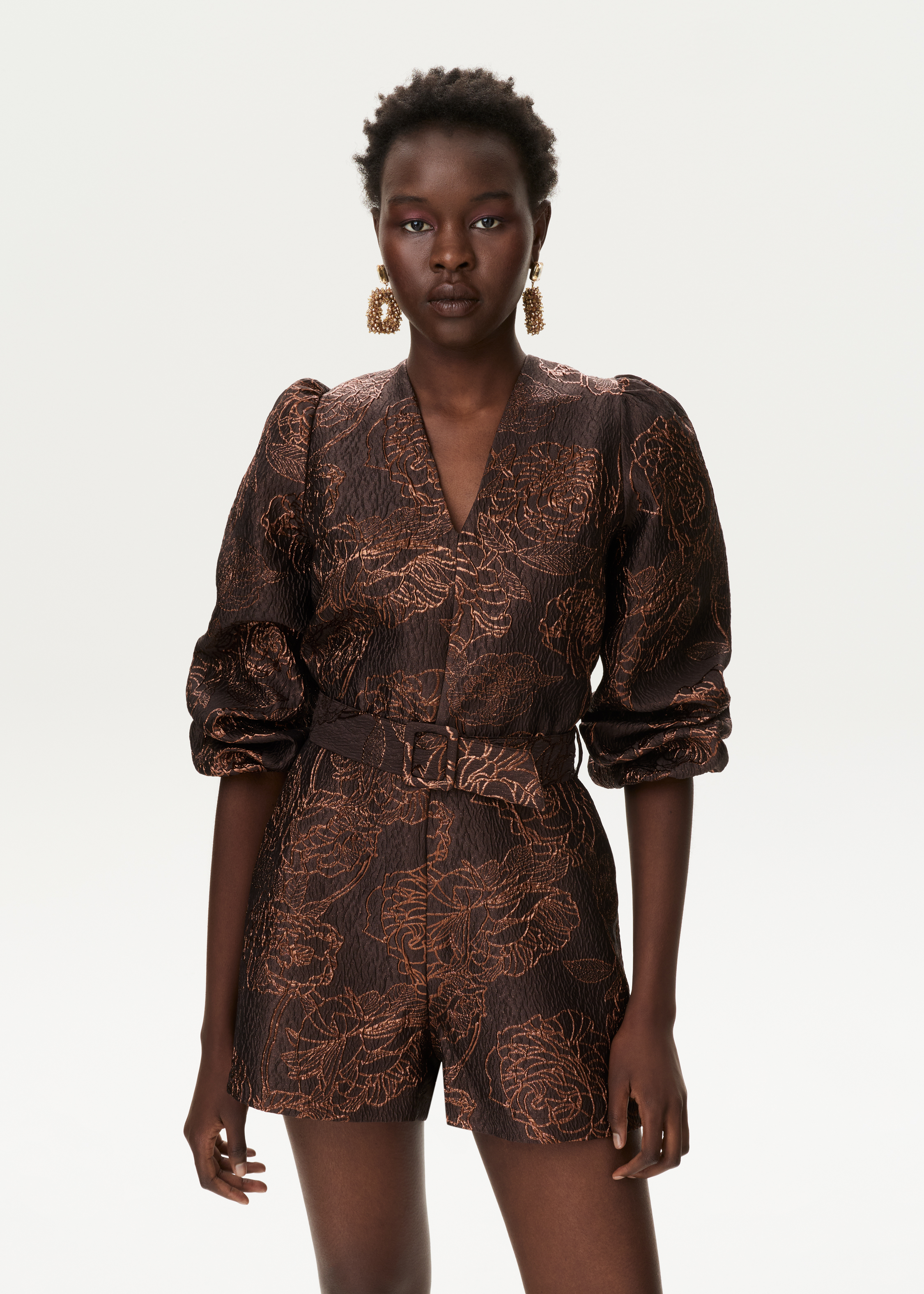 Jacquard playsuit