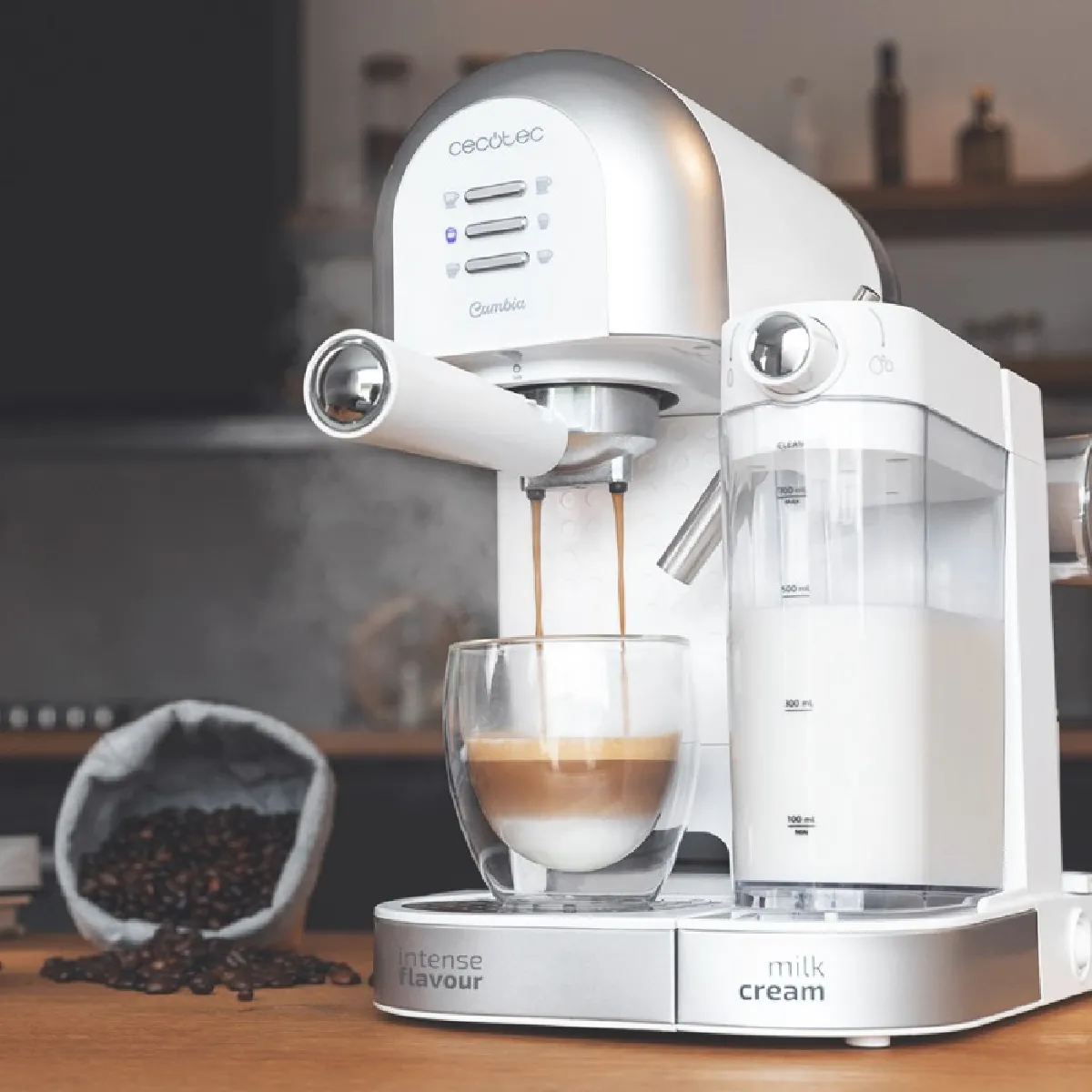 Cecotec Power Instant-ccino 20 Chic Serie Bianca