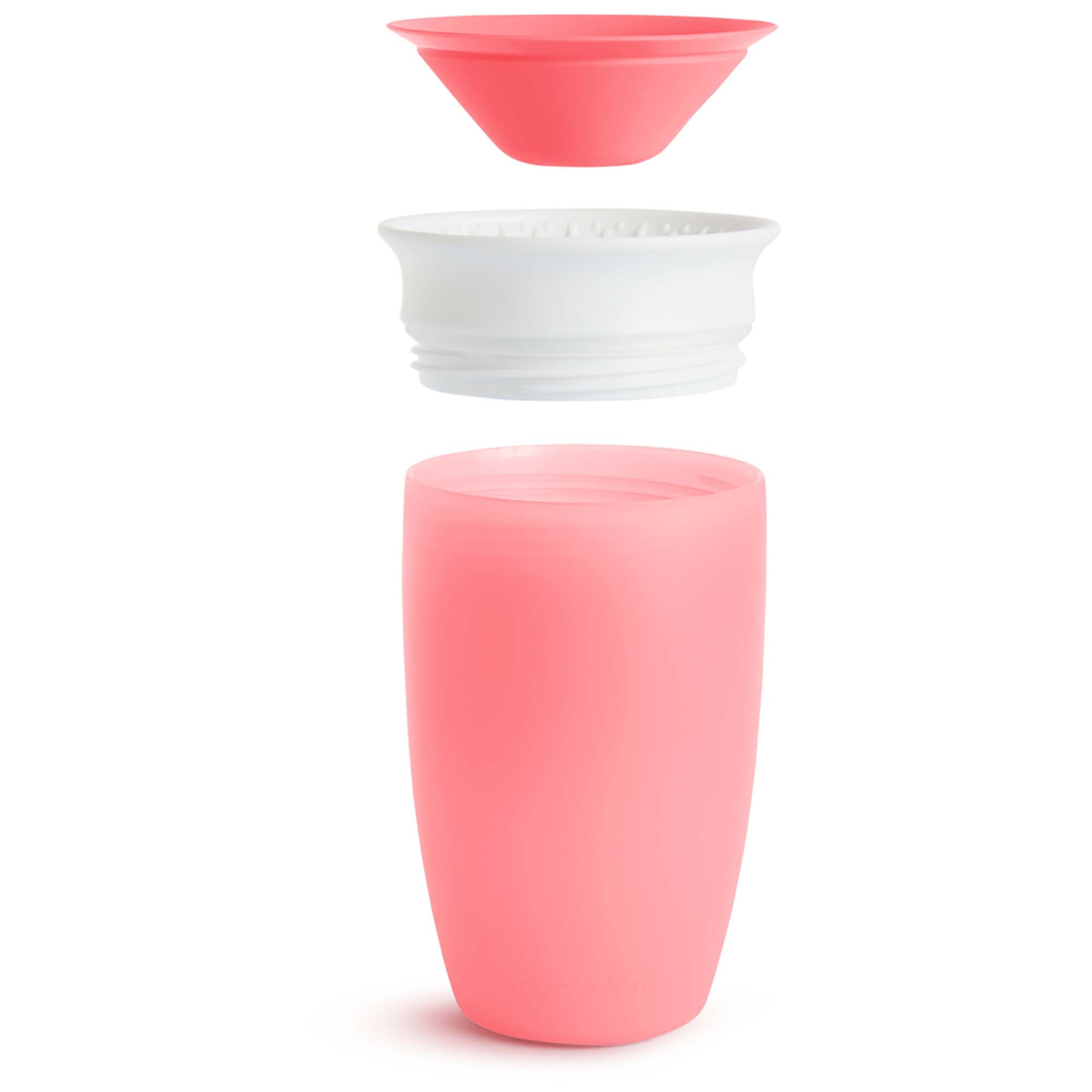 Munchkin drinkbeker Miracle 360 graden - 296 ml 12+ maanden roze