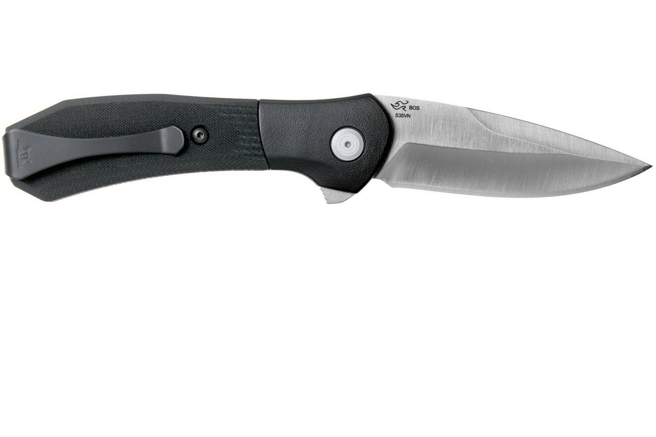 Buck 590BKS Paradigm Black G10 zakmes