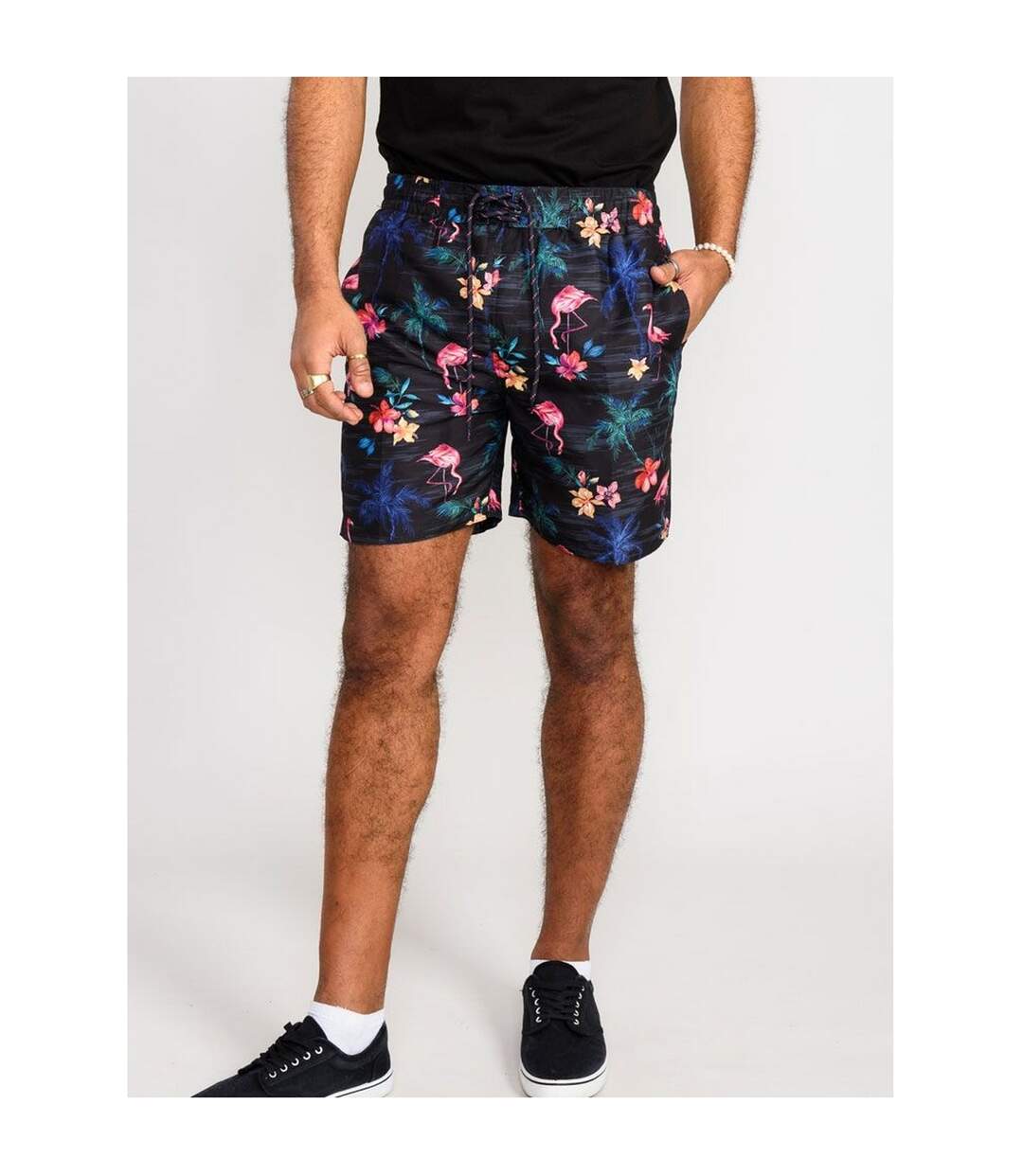 Duke - Short de bain CAMPTON - Homme (Noir) - UTDC432