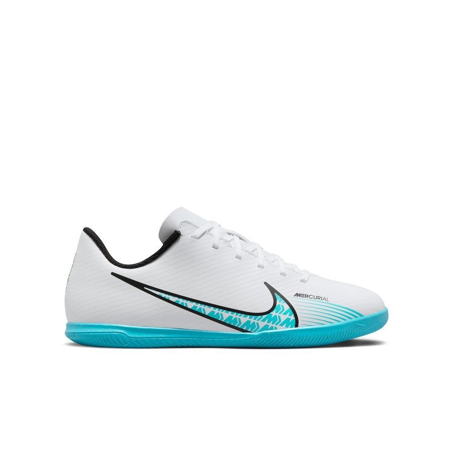 Nike Mercurial Vapor 15 Club IC Blast - Blanc/Bleu/Rose Enfant