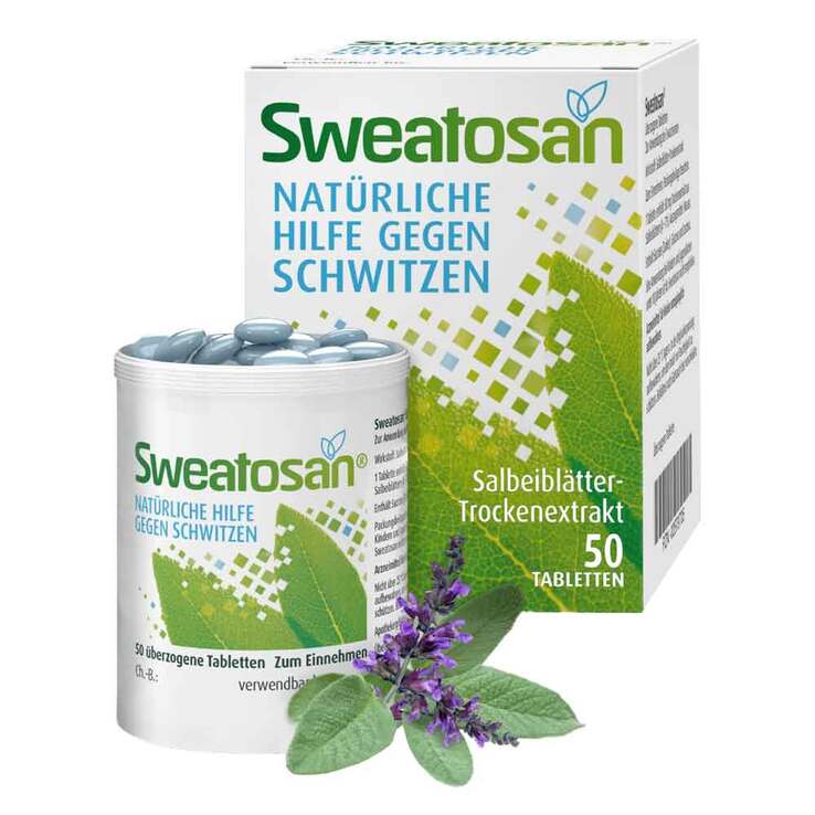 Sweatosan® überzogene Tabletten, 50 St