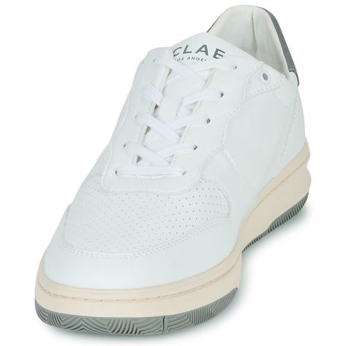 Clae - MALONE VEGAN - Blanc / Gris