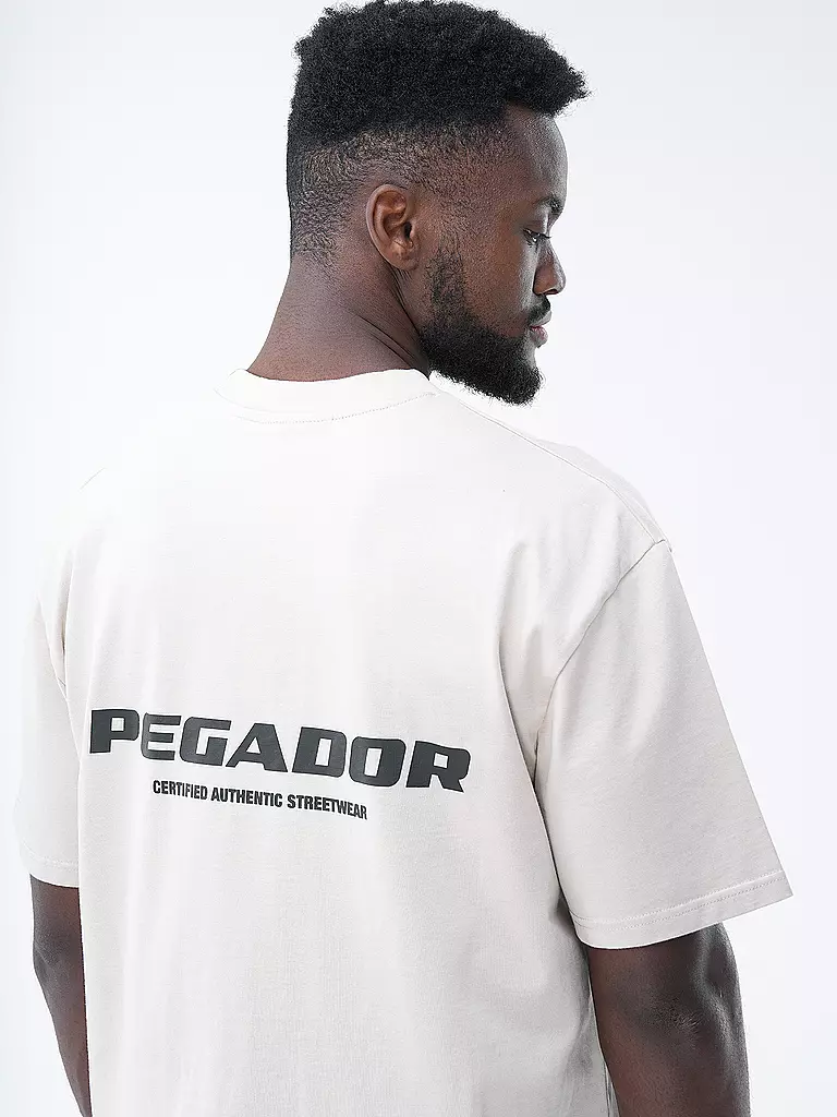 PEGADOR T-Shirt Oversized Fit creme