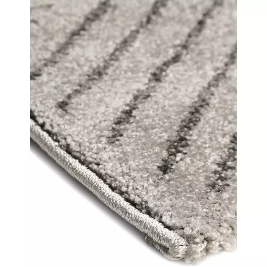 Esprit Kurzflorteppich Scribble grau