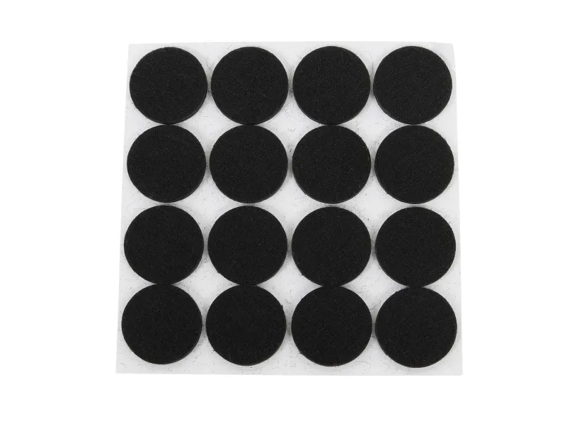 HOME It® selvklæbende filtpuder Ø22 mm, sort