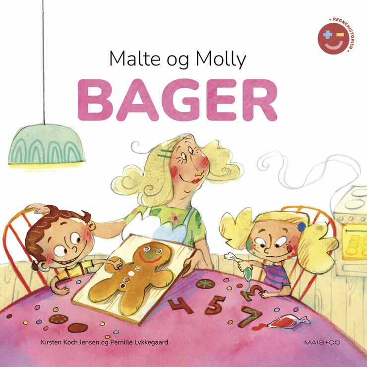 Bøger Regnehistorier: Malte og Molly bager