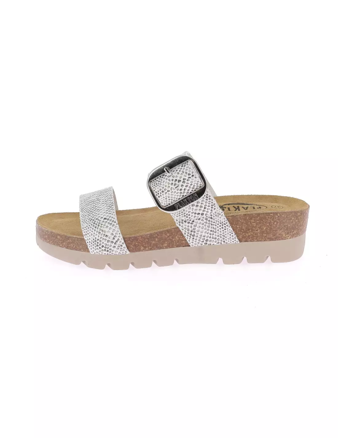 PLAKTON TAMAGA - Mules & sabots Blanco