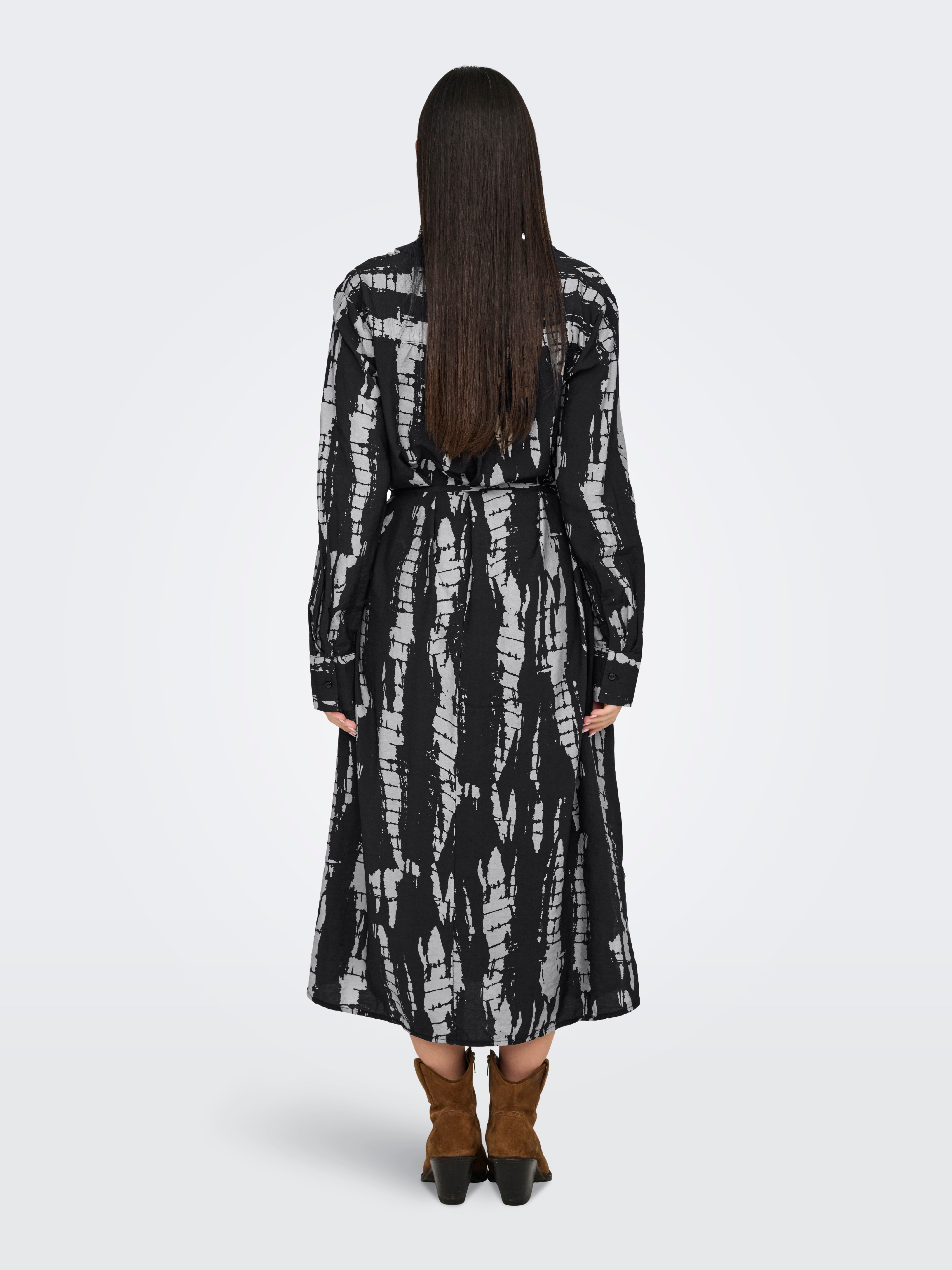 JDYSOUL Langes Kleid Black