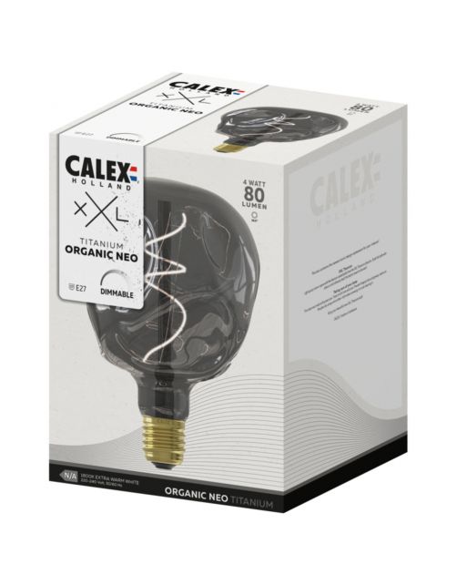 Calex Organic Neo Titanium Flex E27 G125 4w 1800k - Lichtbron -