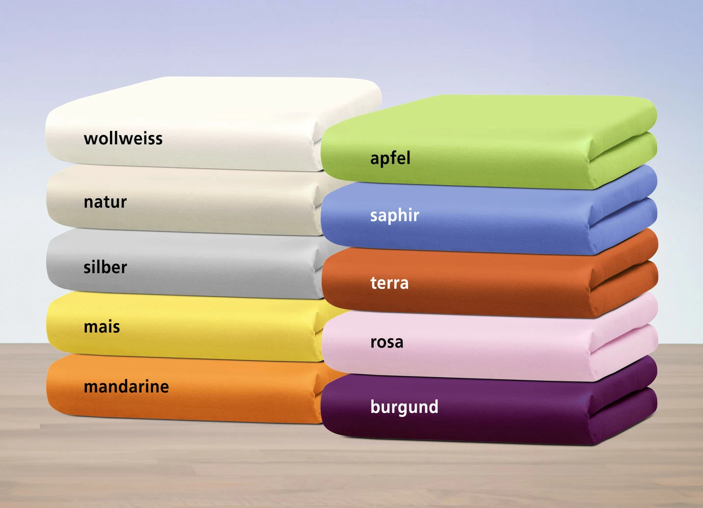 Hochwertiges und flauschiges Spannbetttuch in 2 Qualitäten