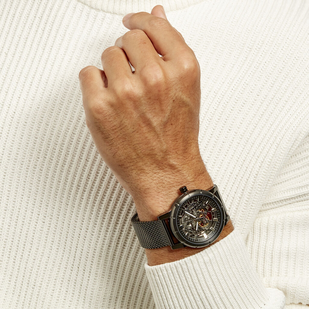 Montre Pierre Lannier Collection Automatic Noir