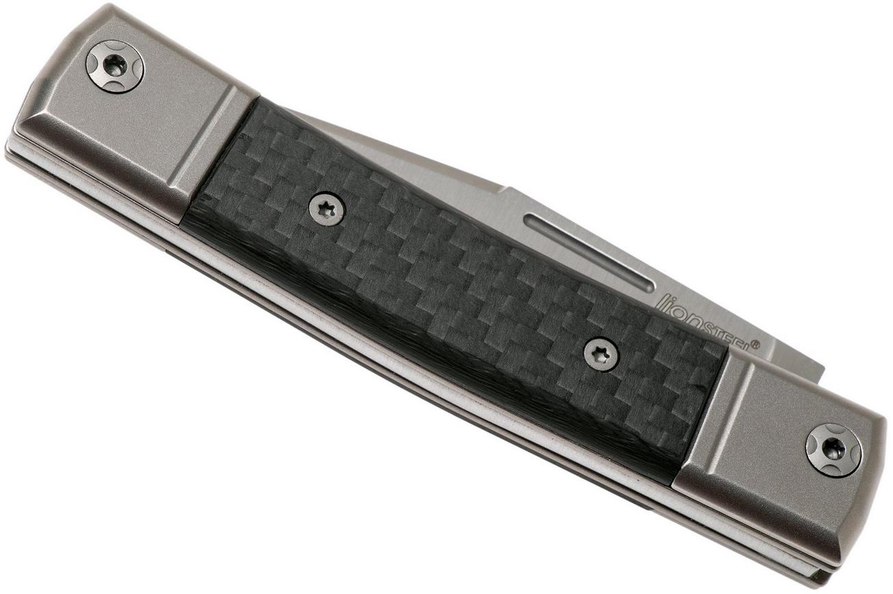 LionSteel BestMan BM1 CF Carbon Fiber slipjoint zakmes