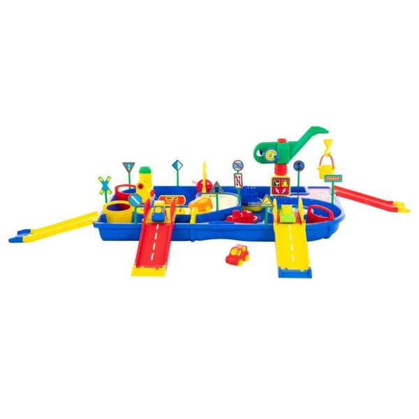 Polesie wader Vannsystemsett med ramper 9 deler 152x92x35 cm PP