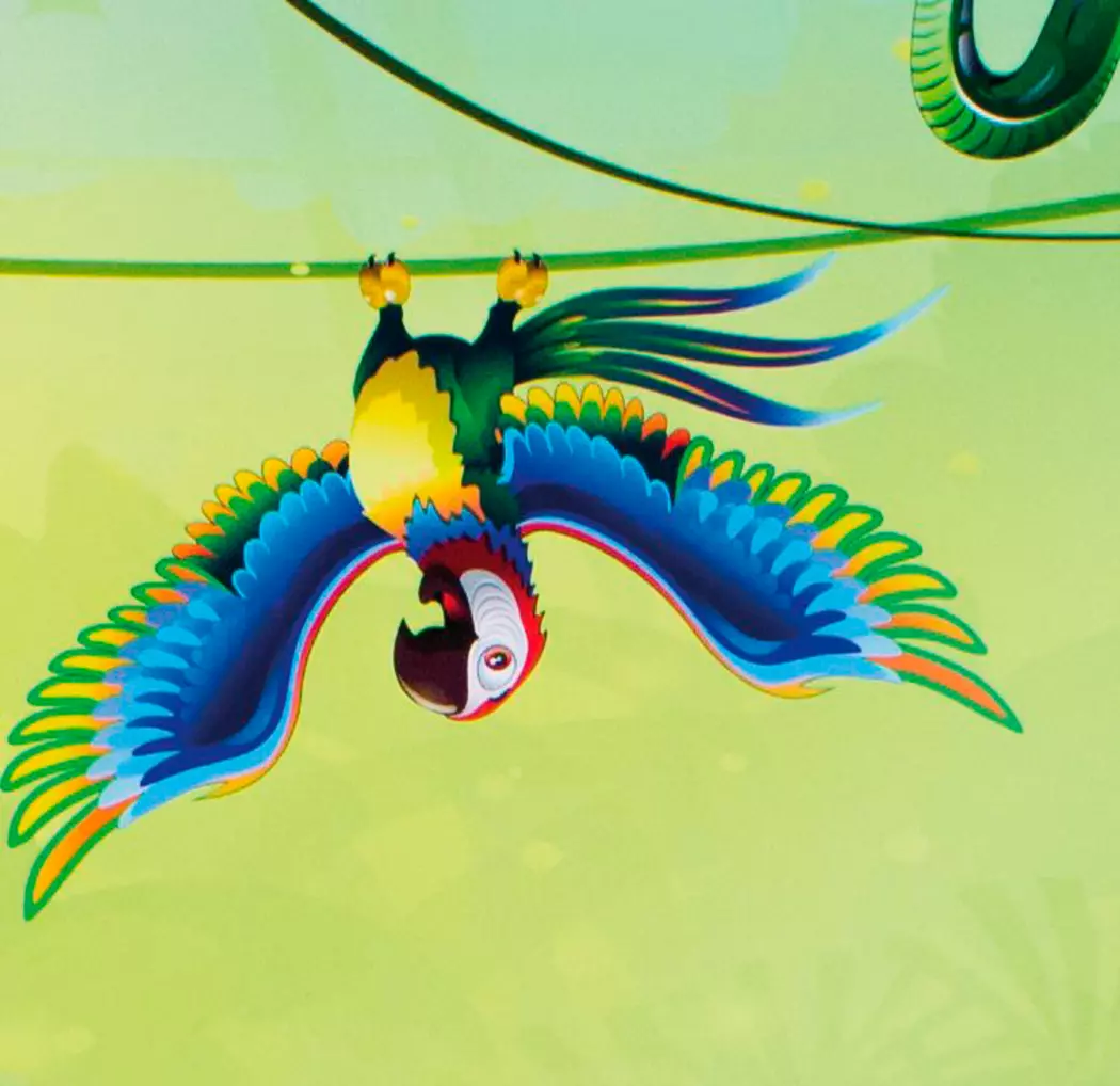 Kinderlampe Wildnis