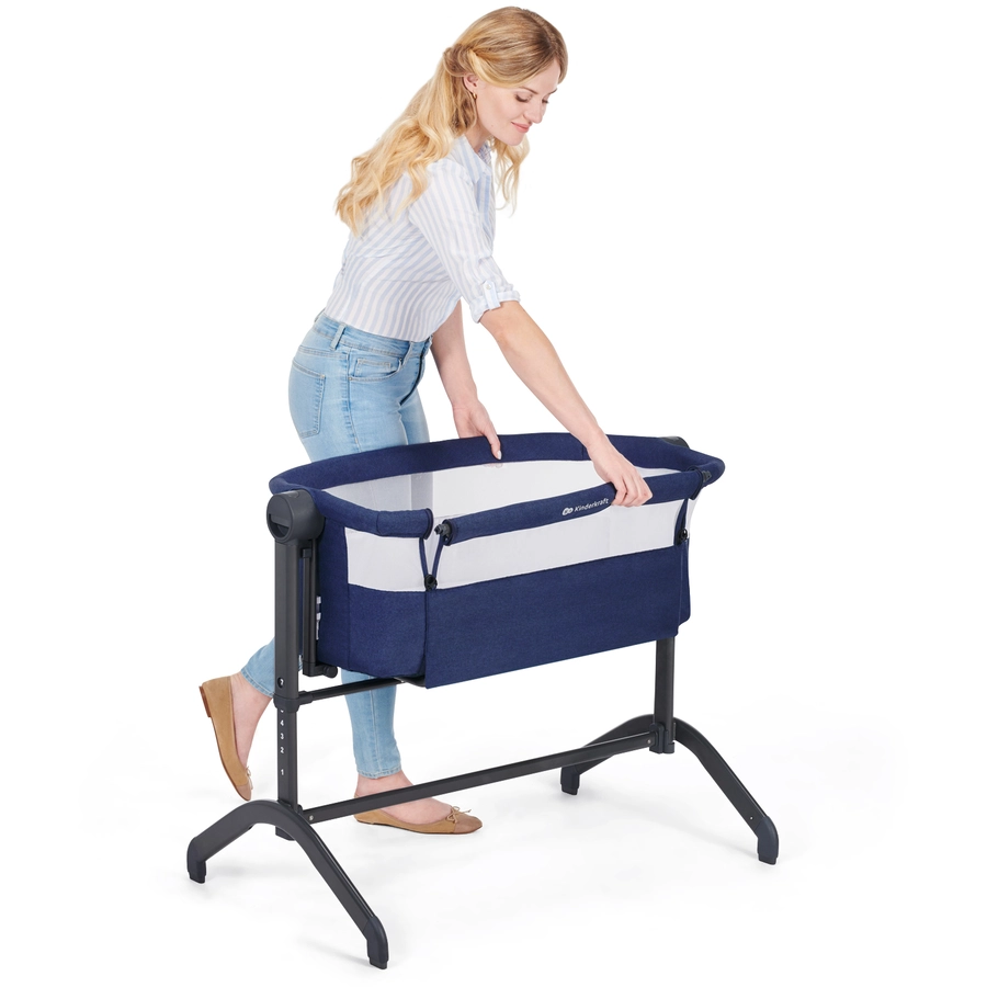 Kinderkraft Beistellbett Bea 2-in-1 Navy