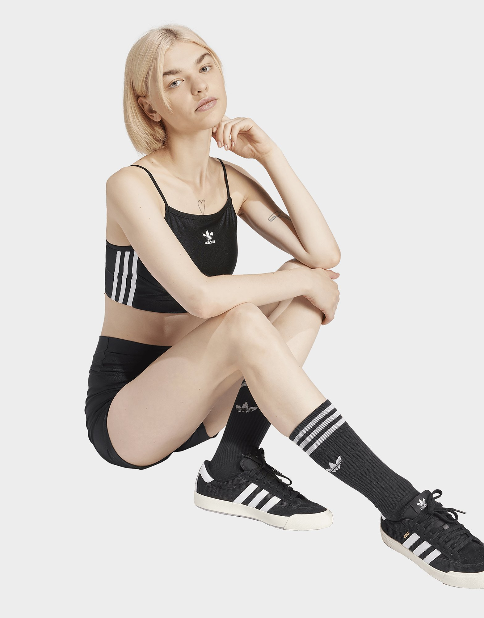 adidas Originals Haut brassière 3 bandes