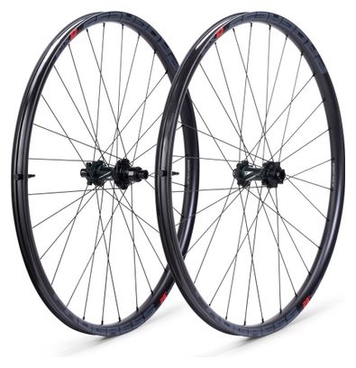 Paire de roues Progress XCB Carbon 29” | Boost 15x110/12x148 mm | 6 Trous | Shimano HG