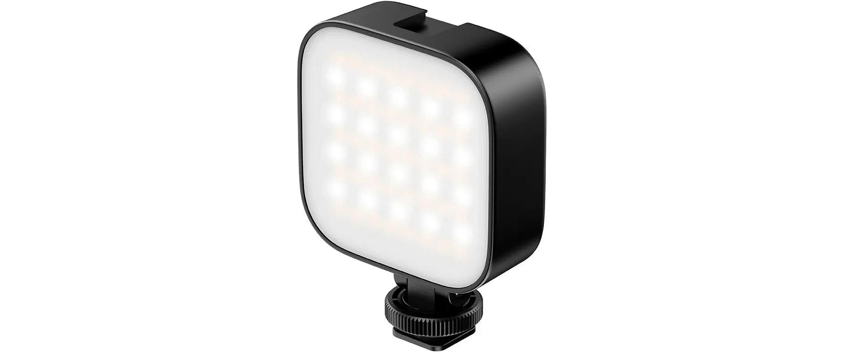Videoleuchte U60 RGB SchwarzVielseitiges Mini LED Videolicht mit Display