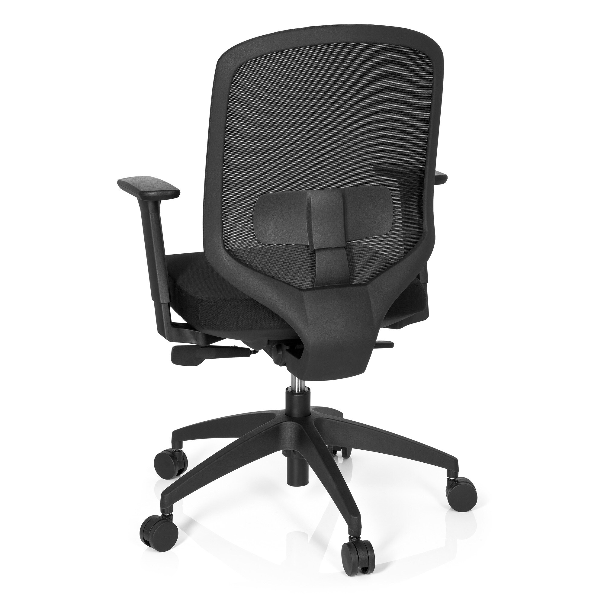 Profi Bürostuhl DELIGHT PRO Stoff/Netzstoff mit Armlehnen (höhenverstellbar) hjh OFFICE