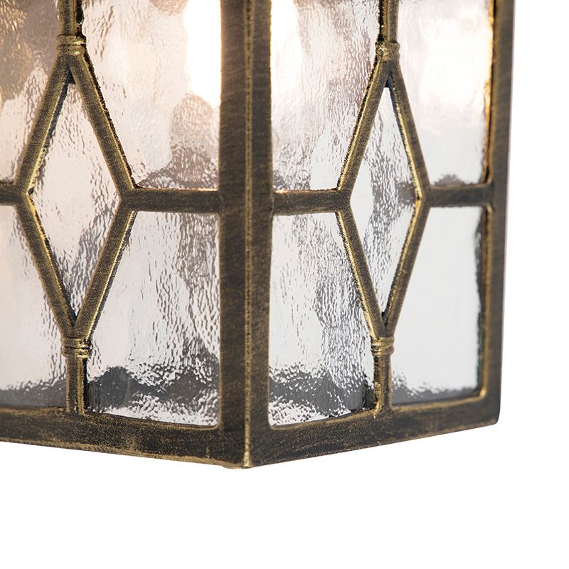 Smart romantische buitenwandlamp brons incl. Wifi A60 - London
