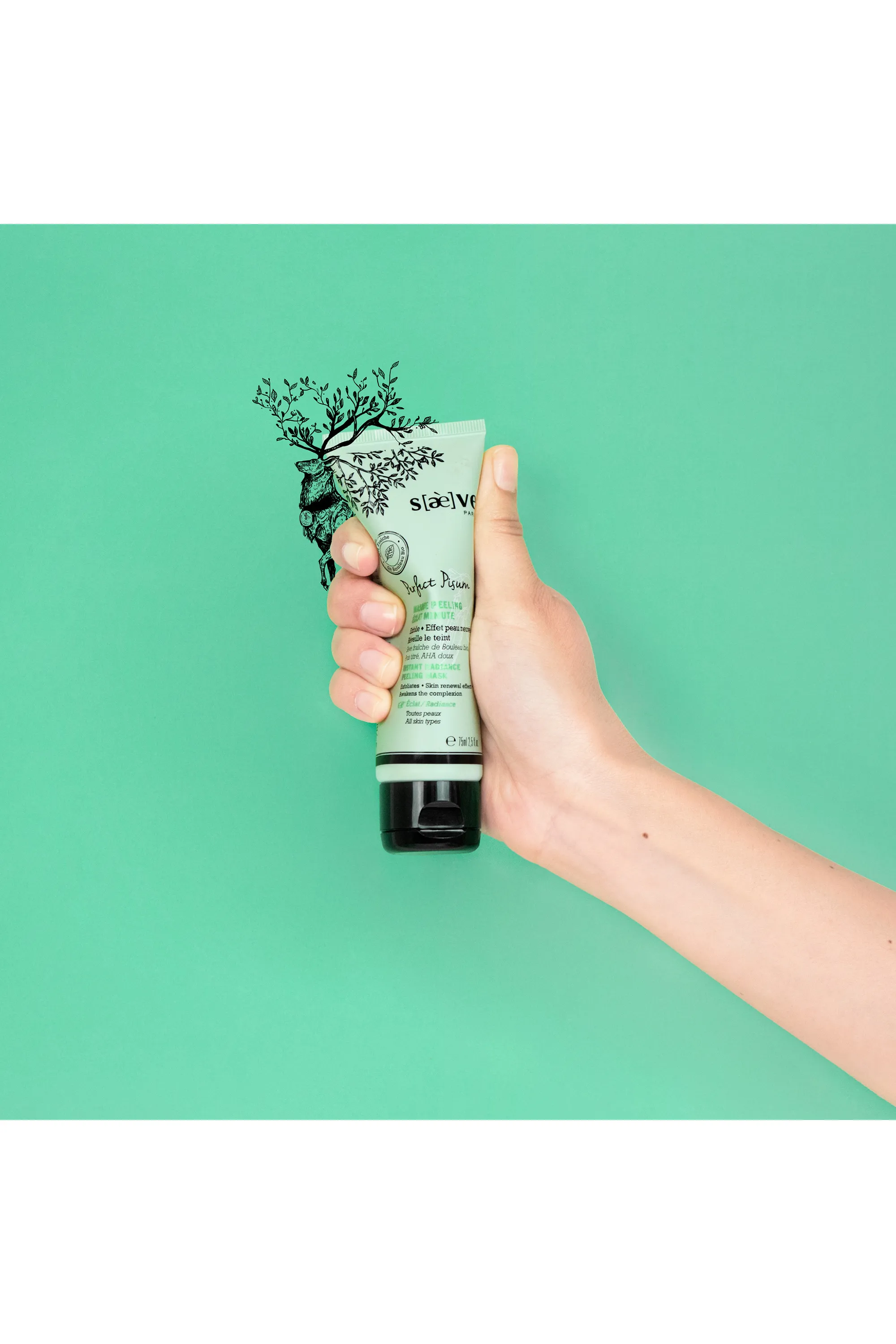 Saeve Masque Peeling Eclat Minute Perfect Pisum-75 ml