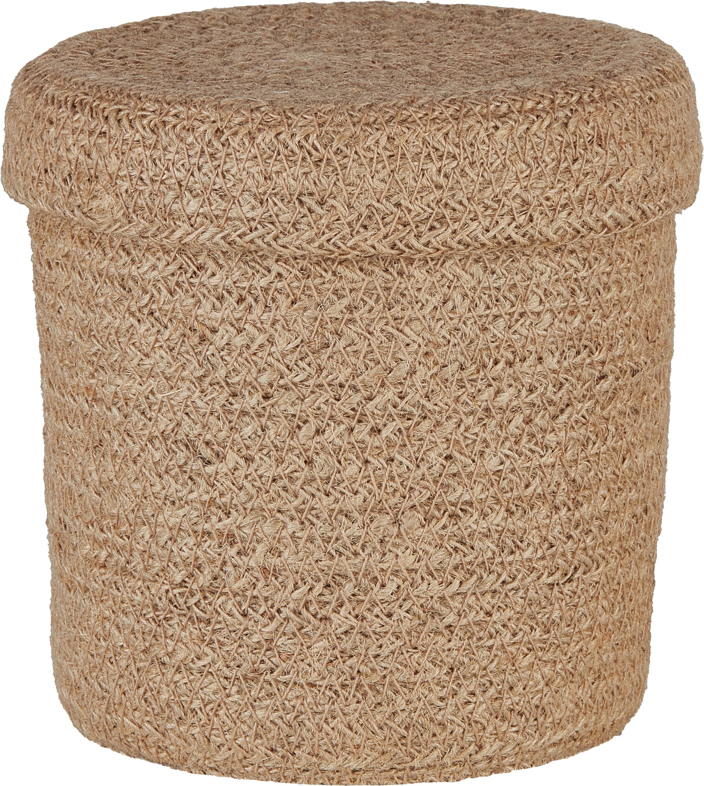 AIONA Korb - Beige / H: 14.0 cm
