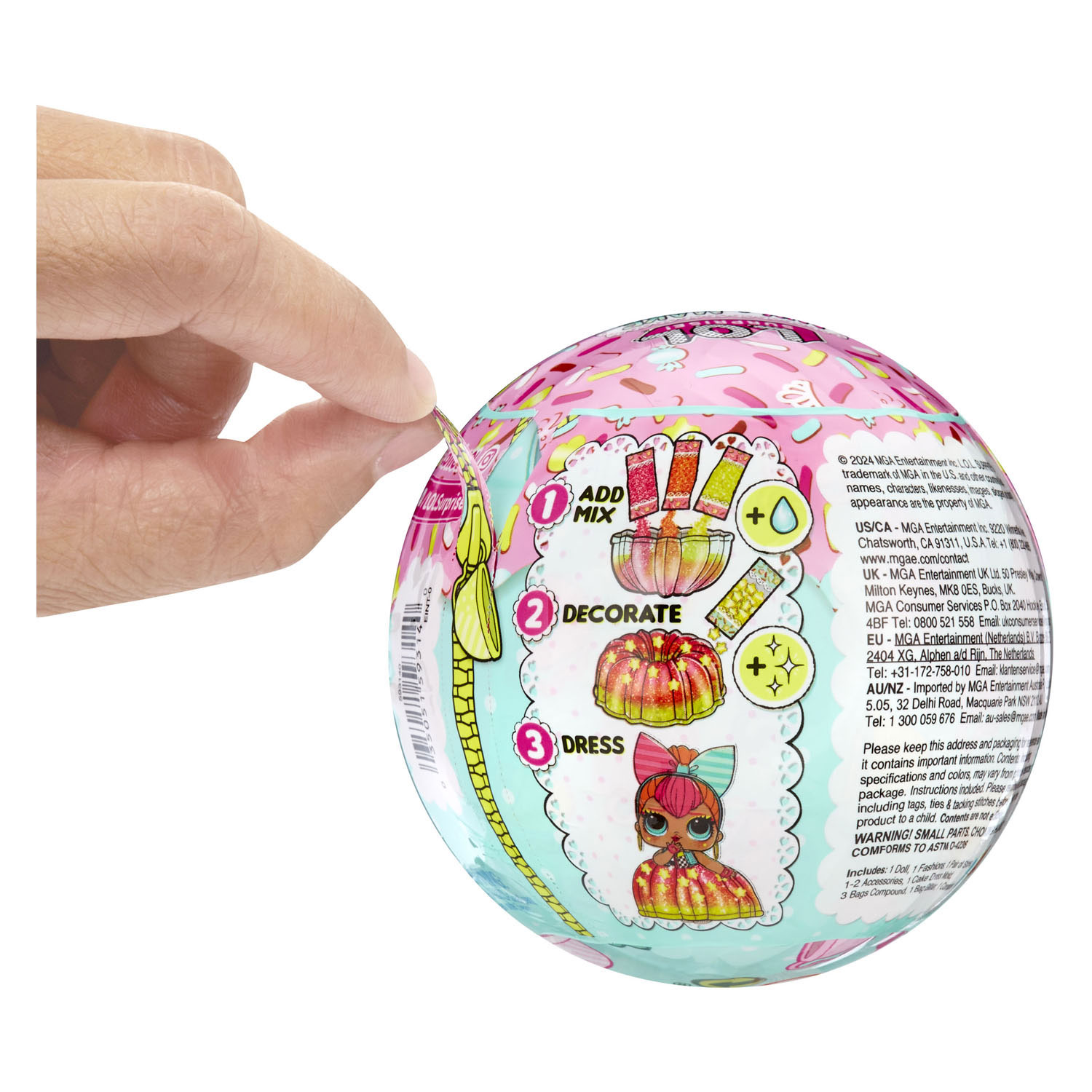 L.O.L. Surprise Mix & Make Birthday Mini Pop Bal