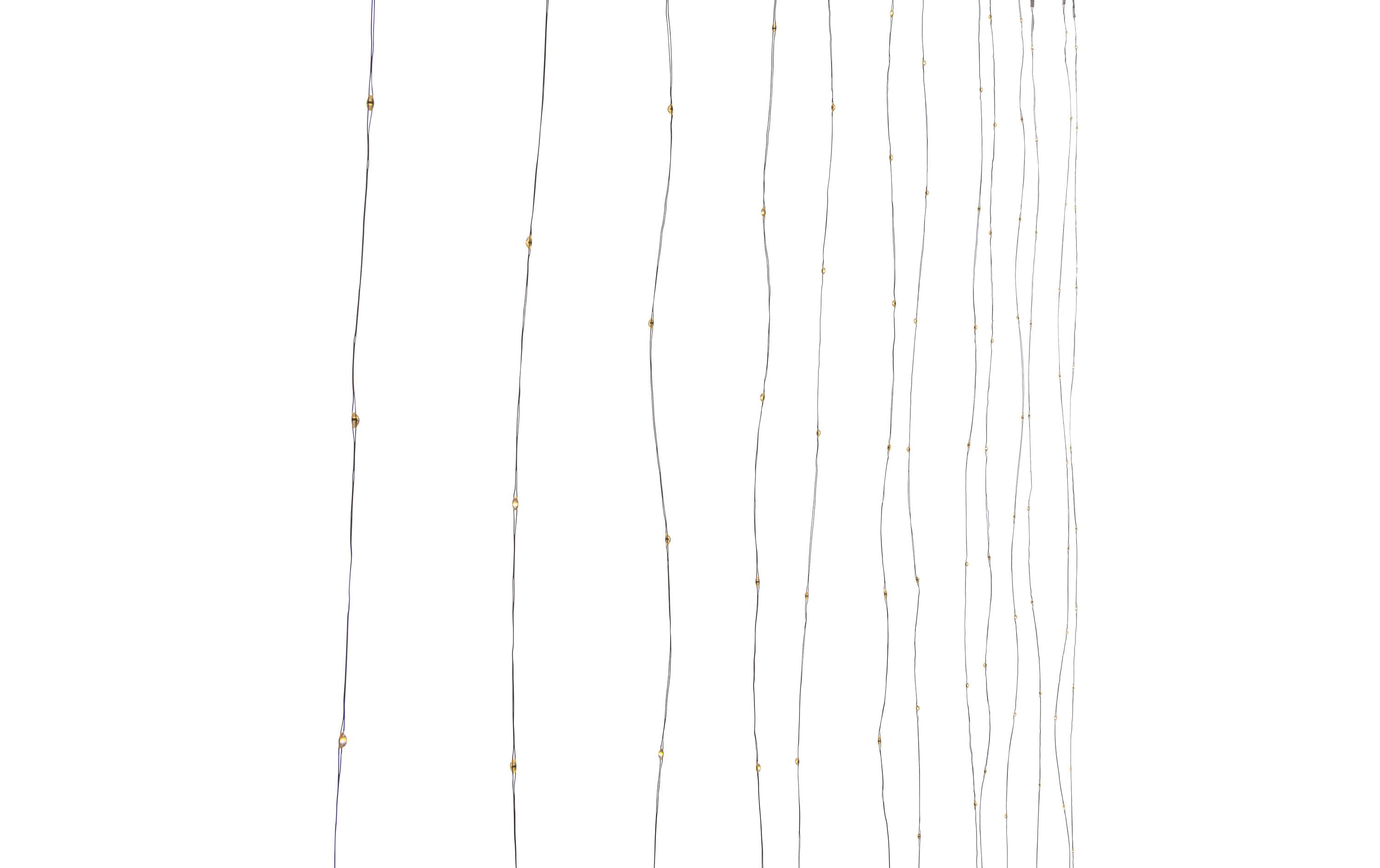 LED-Lichtervorhang Angel Hair 2 x 2.2 mIn- und Outdoor LED-Dekoration