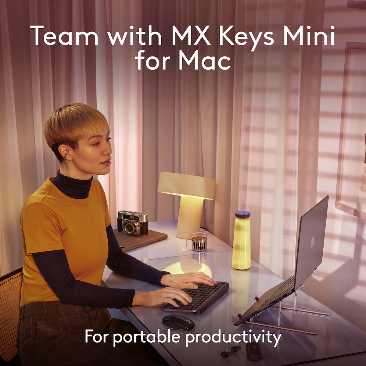 Logitech MX Anywhere 3S for Mac trådløs mus (Space Grey)