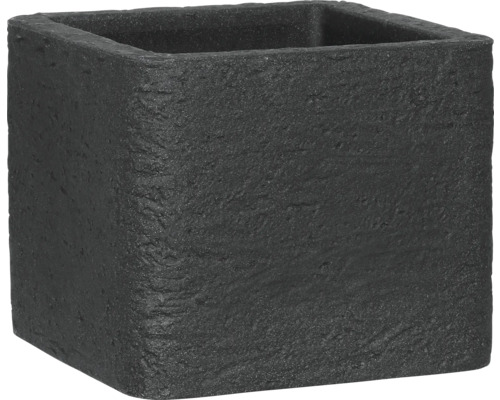 Plantenbak geli kunststof Ø 39 x 39 x 32,5 cm grijs