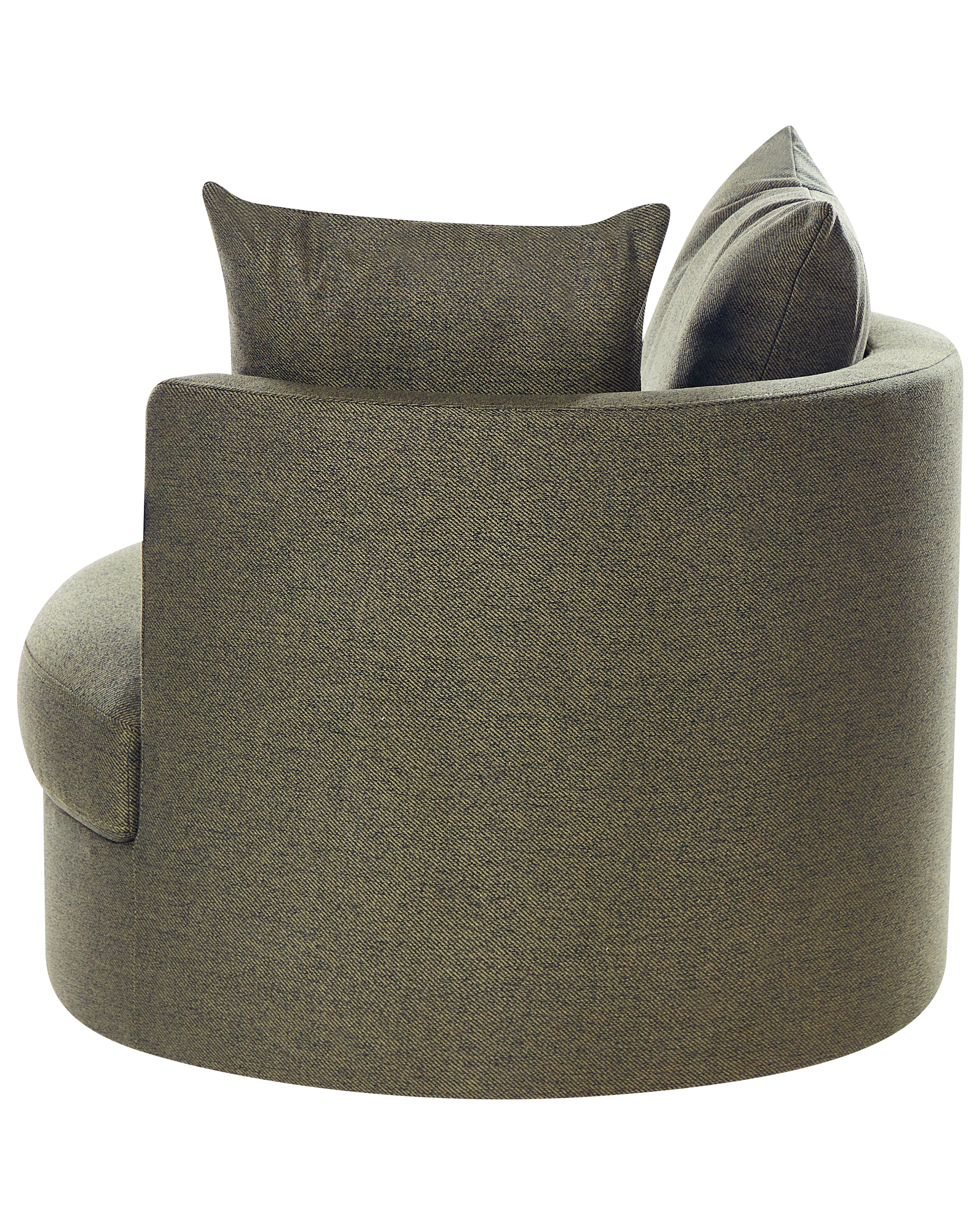 Draaifauteuil DALBY Stof Donkergroen
