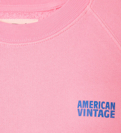 American Vintage Sweatshirt - Izubird - Vintage Cotton Candy