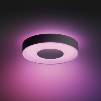 Philips Hue plafondlamp Infuse zwart - wit en gekleurd licht 53W - Ø 42 cm