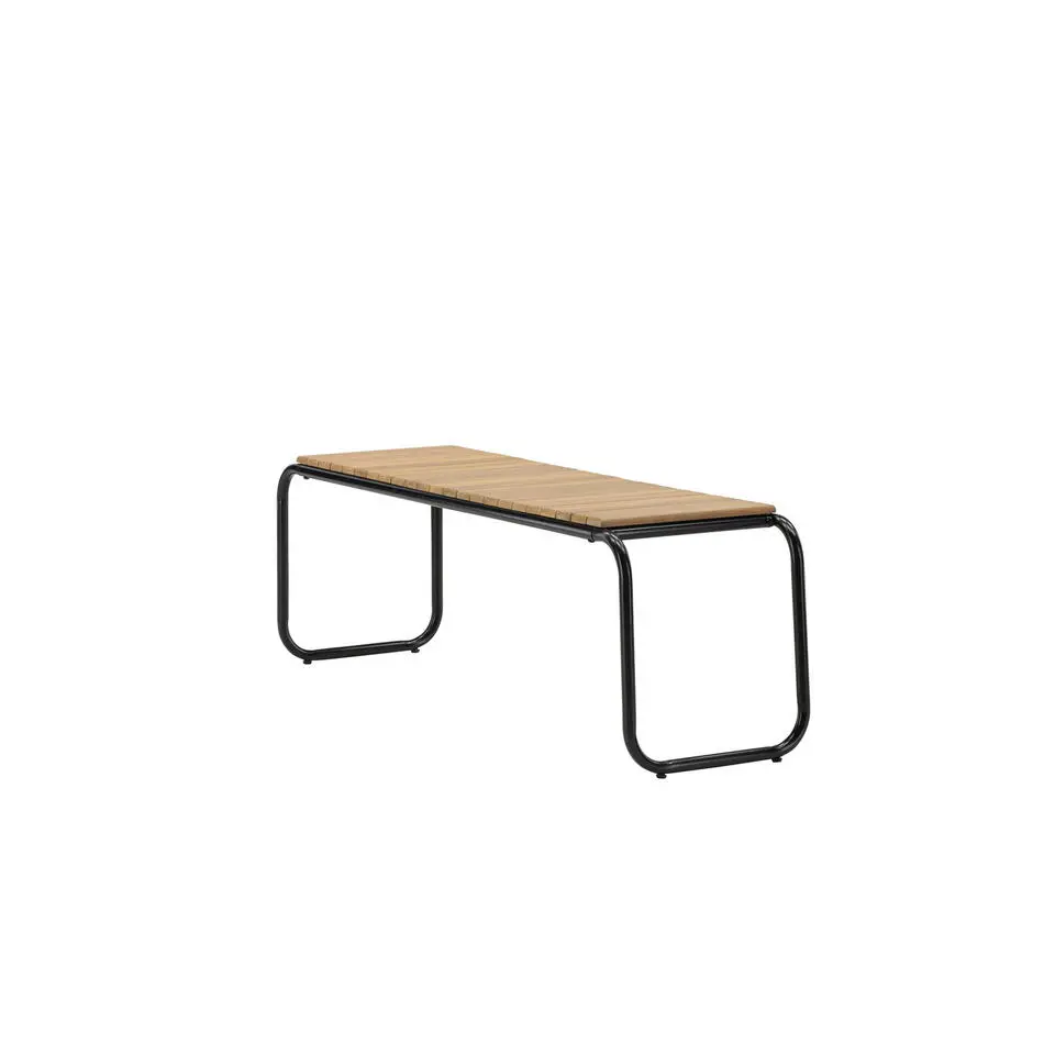 Bankje Naturel Hout - 136x40x46cm - Holmbeck