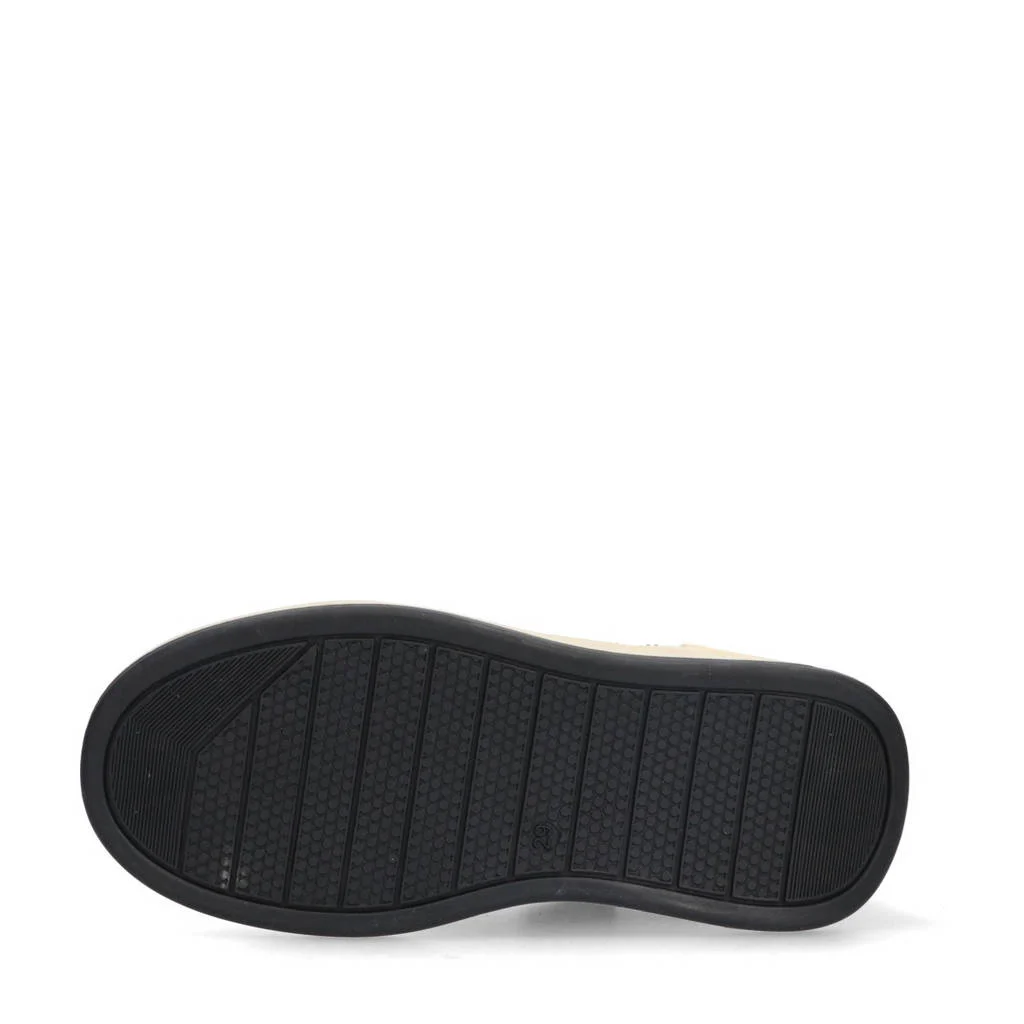 Vingino leren sneakers zwart/blauw