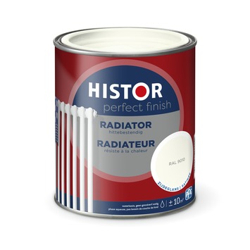 Histor Perfect Finish radiator zijdeglans RAL 9010 750 ml