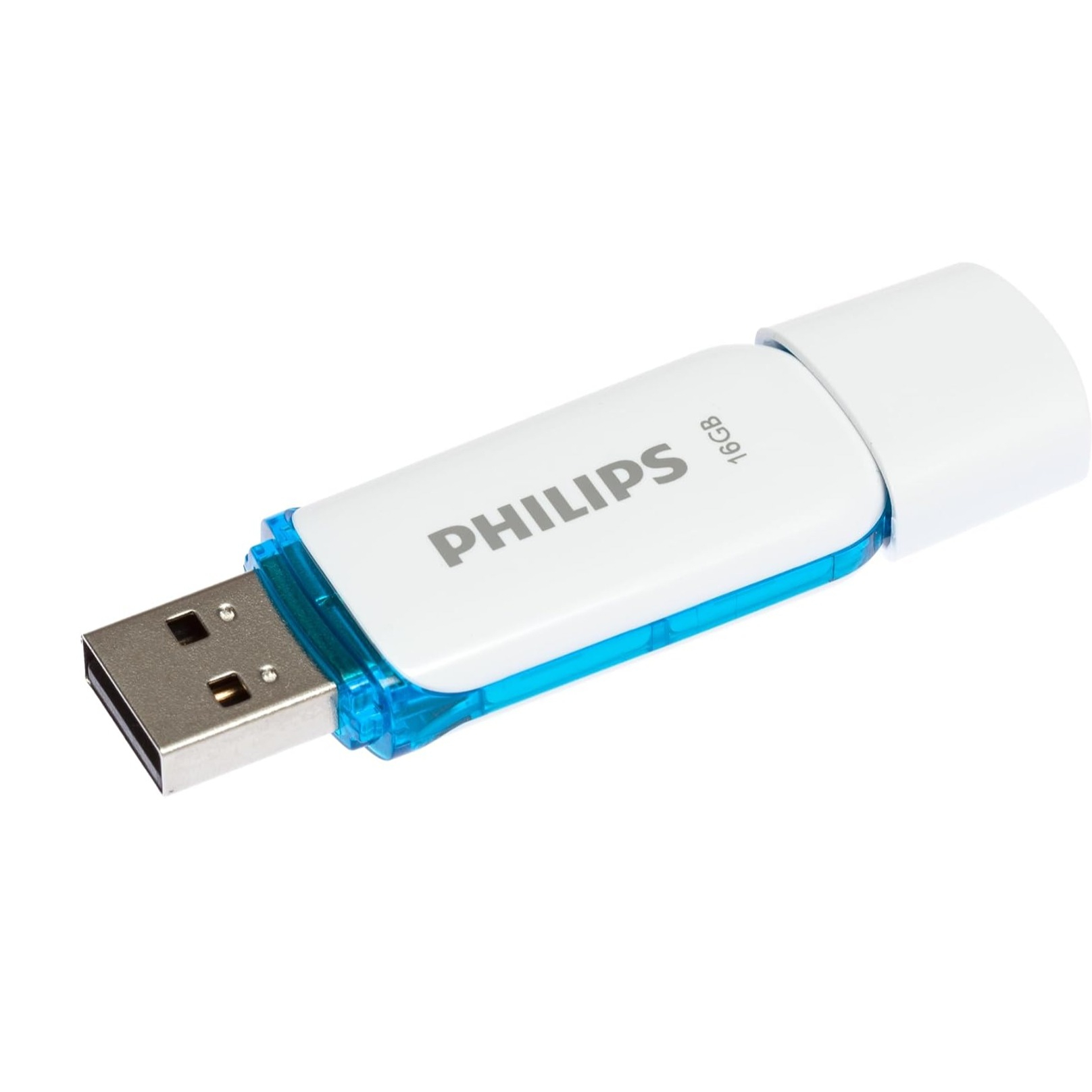 (16GB) Snow Edition USB 2.0 Speicher Stick Flash Drive (FM16FD70B/00) - Weiss
