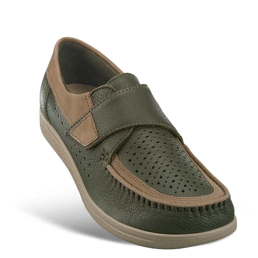 Mokassins - Klettschuh ULTIMO ELK oliv-beige