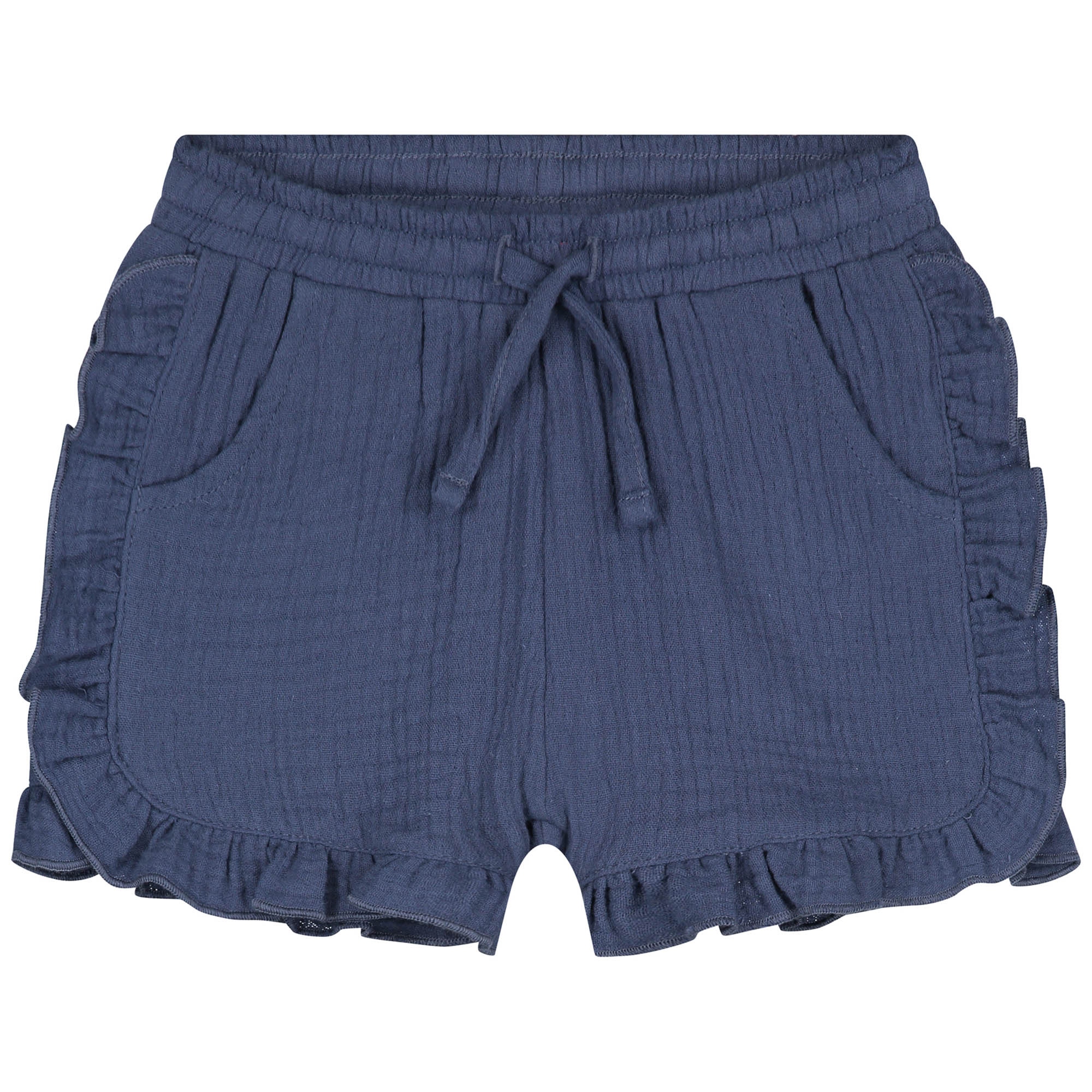 Prénatal baby short  effen blauw