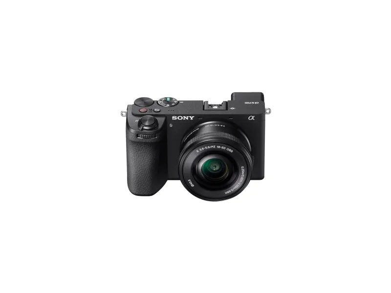 Sony a6700 ILCE-6700L - Digitalkamera - spejlløst - 26 MP - APS-C - 4K / 119.88 fps - 3x optisk zoom E 16-50 mm OSS-objektiv - Wi-Fi, Bluetooth