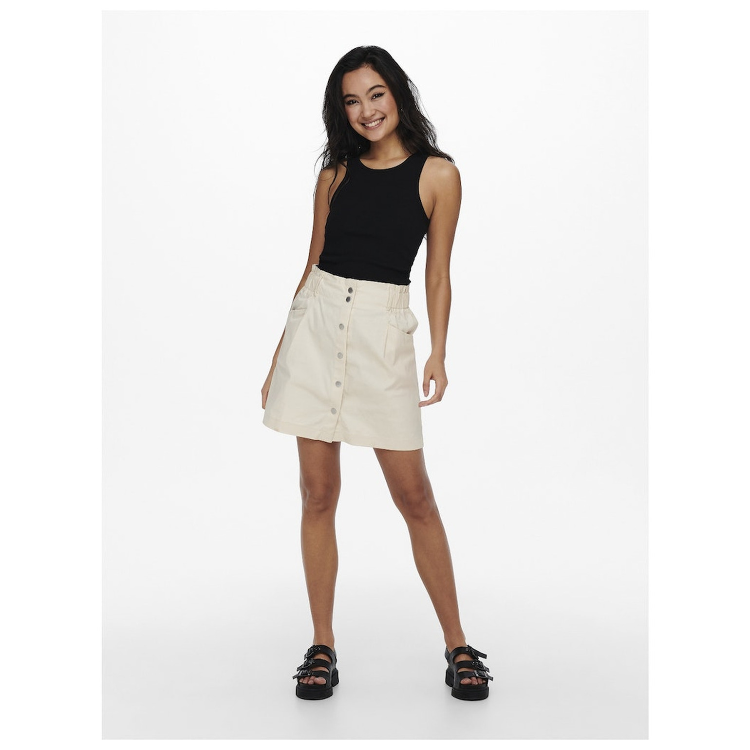 Only ONLKENYA RIB TANK TOP JRS NOOS