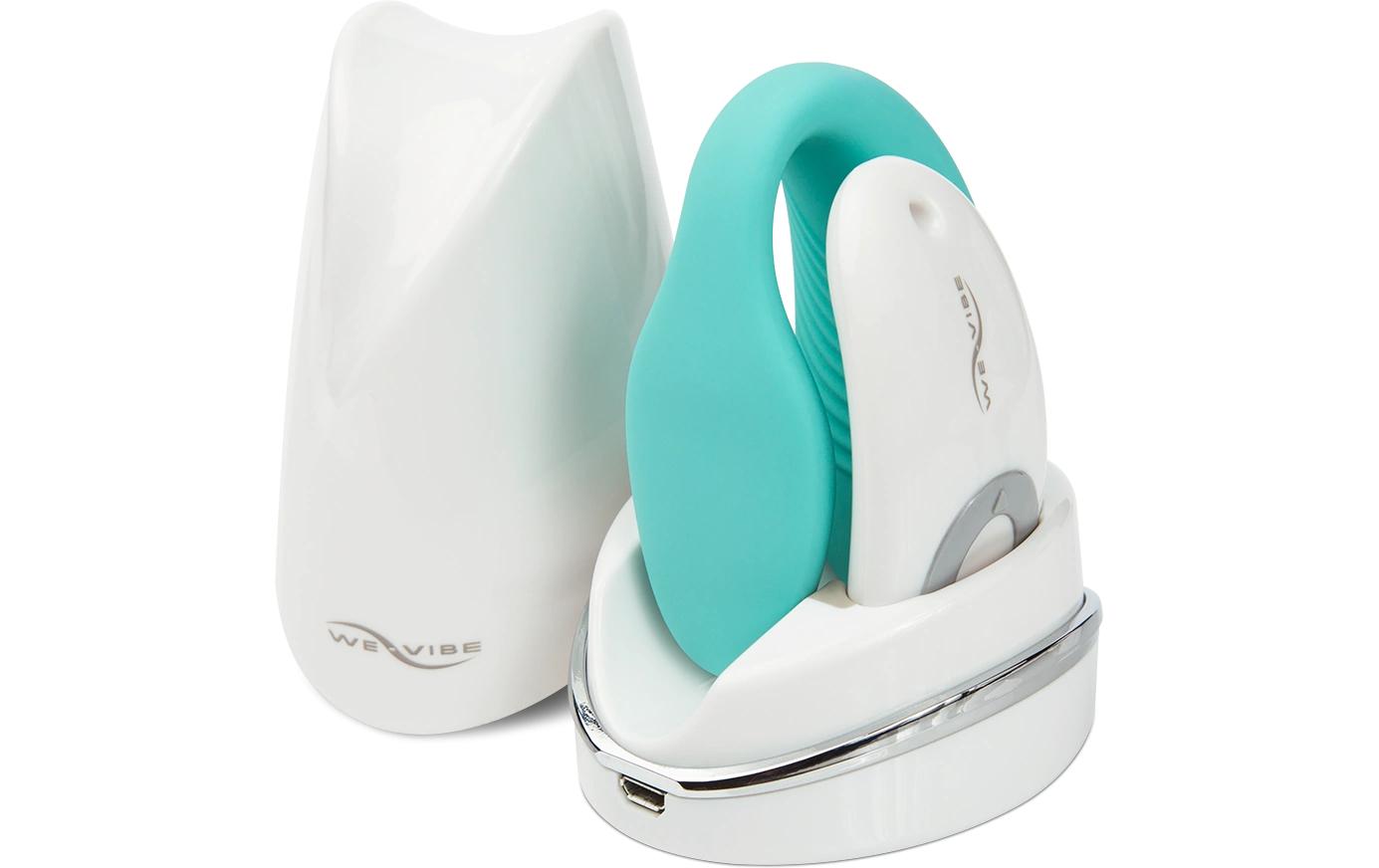 Paarvibrator Sync Lite aquamarinSexspielzeug für einzigartige Momente zu zweit