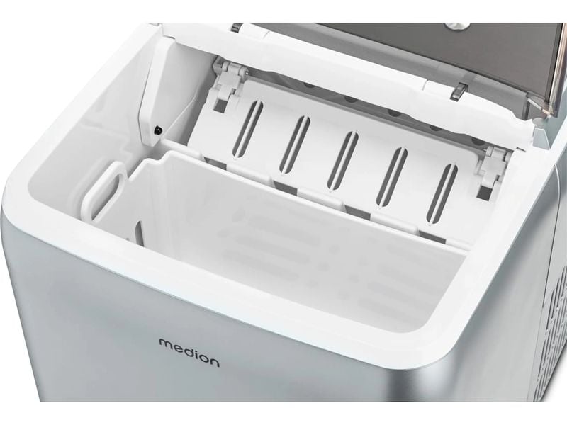 Medion Eiswürfelmaschine Life MD 11950 15 kg/24h Klareis Eiswürfelbereiter
