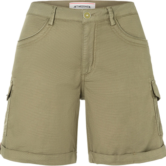 Timezone Loose RoslynTZ Cargo Shorts Green Olive Damen