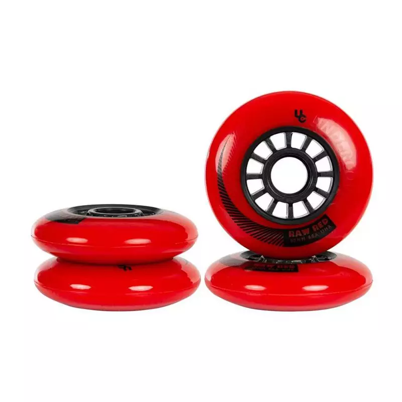 Roues roller UNDERCOVER Raw 90/88A Red (pack de 4)
