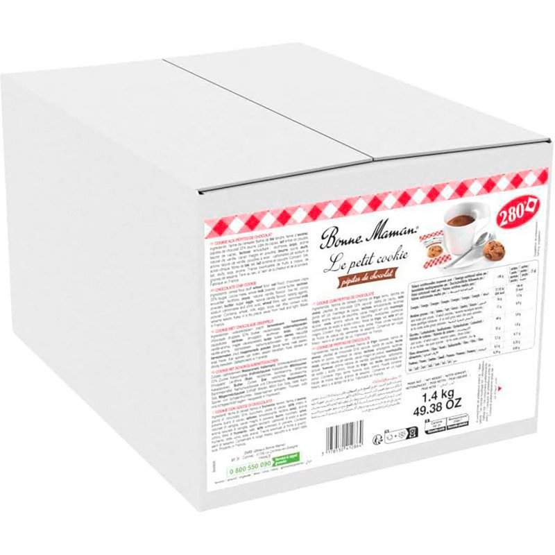 Le petit cookie pépites de chocolat Bonne Maman - Carton de 280