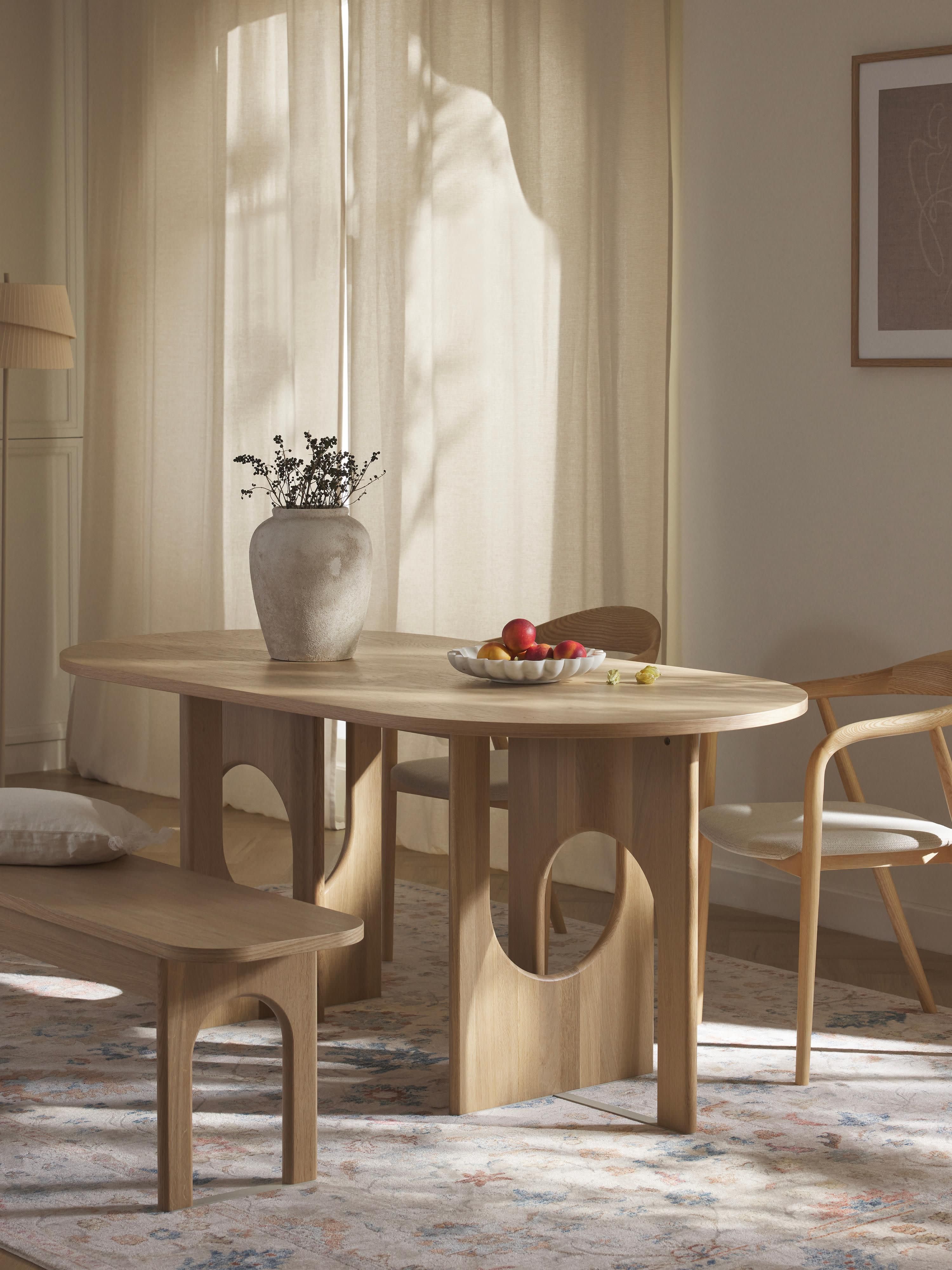 Ovale eettafel Apollo, in verschillende formaten