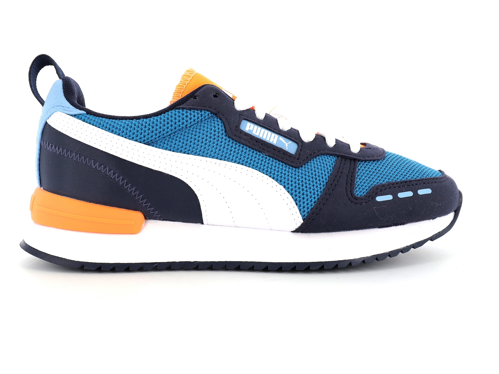 Puma-PUMA R78 Matières combinées Bleu roi
